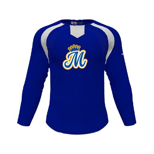 [CUS-DFW-PULL-FLC-CNK-LSL-RYL-YS-LOGO2] Pullover (Youth S, Royal, Logo 2)