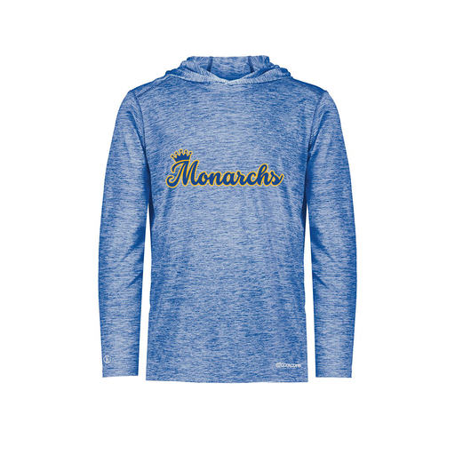 [FOLHCGRY-AS-LOGO3] Decker Men's Charge Hoodie (Adult S, Royal, Logo 3)