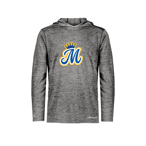 [FOLHCGBK-YS-LOGO2] Decker Youth Charge Hoodie (Youth S, Black, Logo 2)