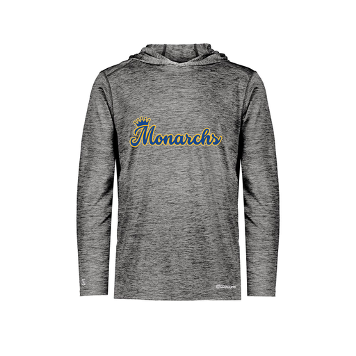 [FOLHCGBK-YS-LOGO3] Decker Youth Charge Hoodie (Youth S, Black, Logo 3)